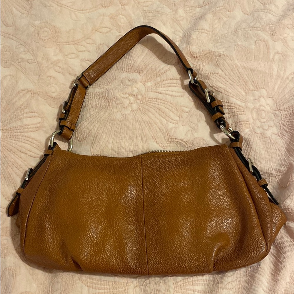 S-ZONE Genuine Leather Shoulder Bag